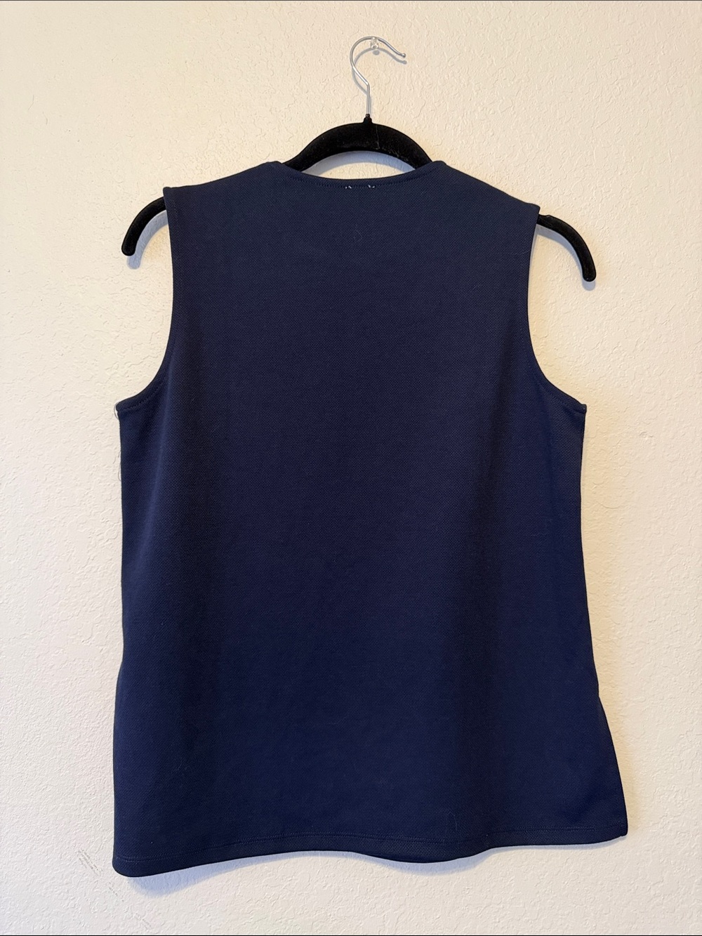 Joie Navy Sleeveless Crewneck Tank - Picture 6 of 6